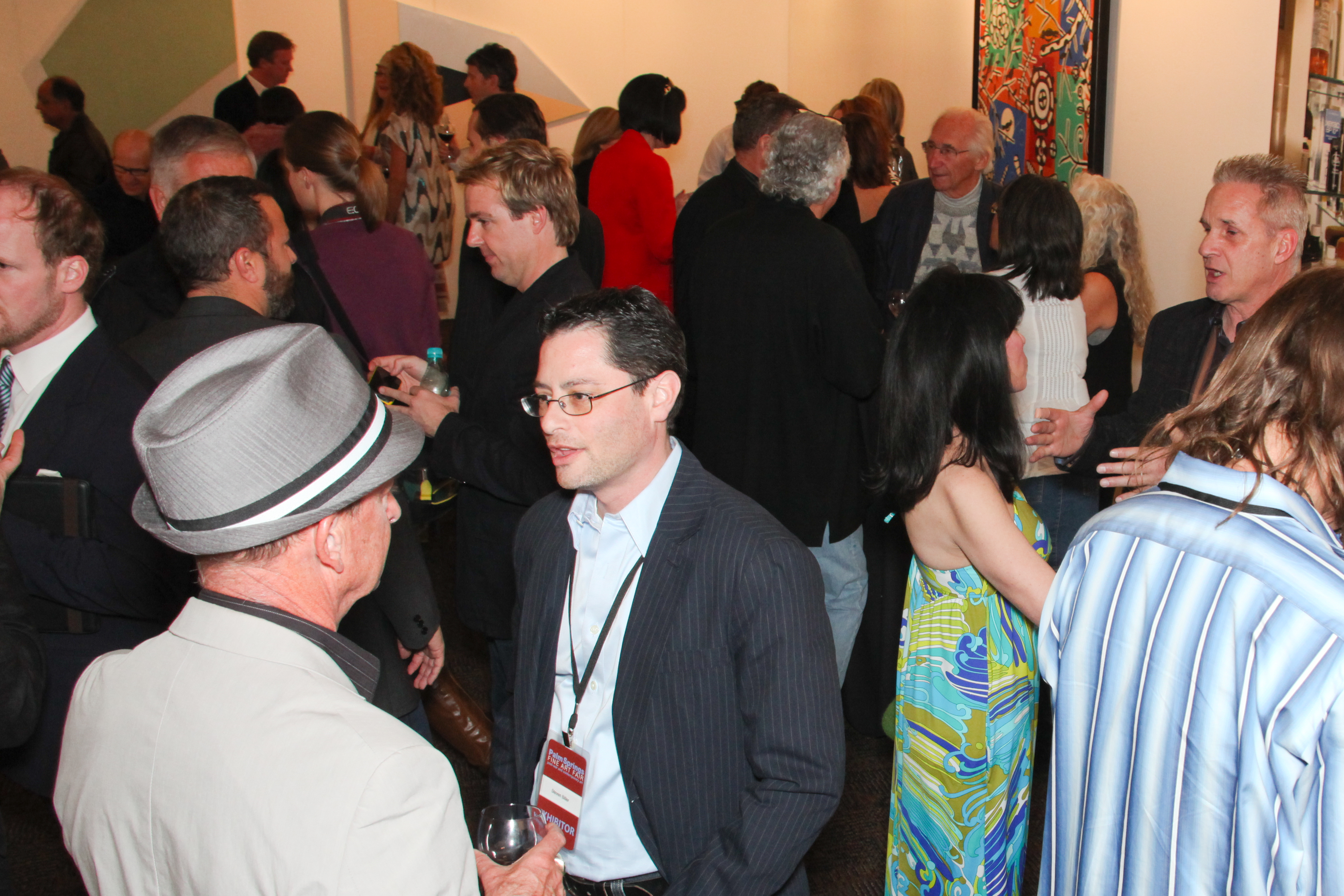 Art Palm Springs The culturati converge on Art Palm Springs.
