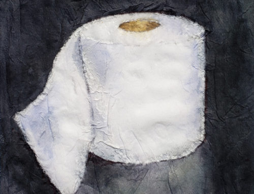 Toilet Paper Painting Wins Artist Grant for Diane Morgan